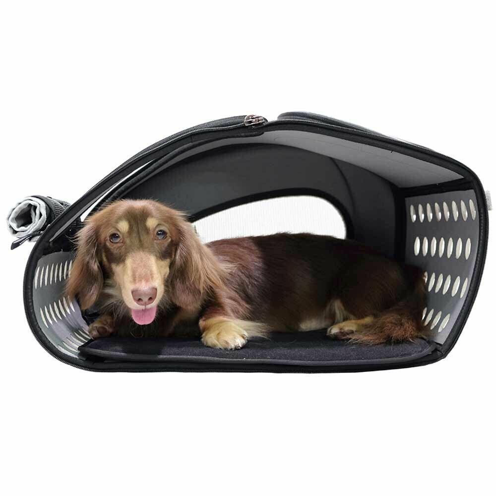 Prostorna kabina - voziček za pse