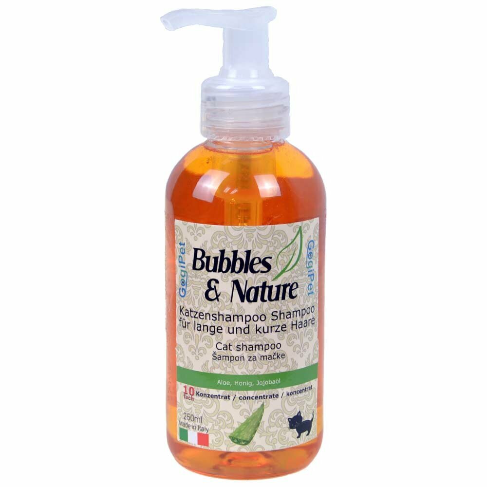 Bubbles & Nature naravni šampon za mačke