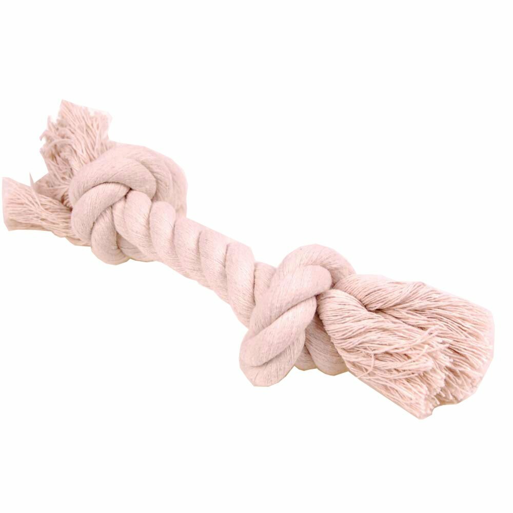 Igralna vrv z vozlom za grizenje - dolžina 17 cm