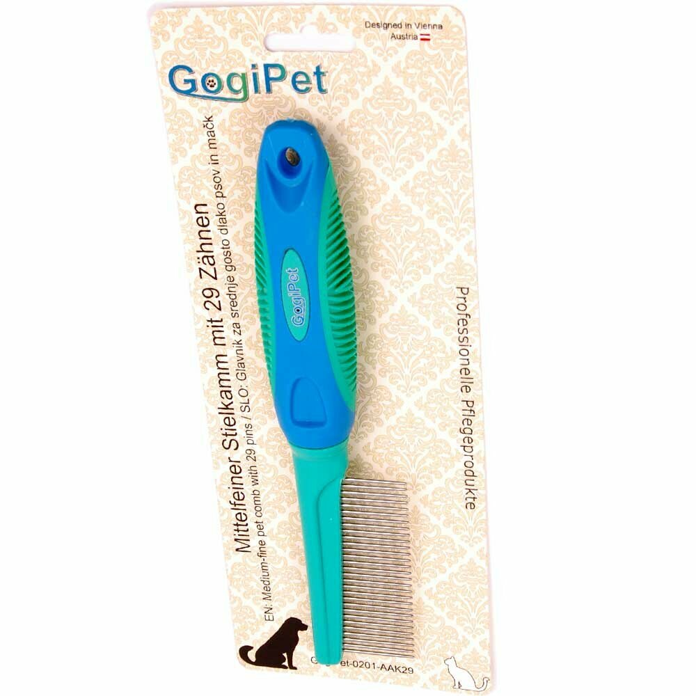 GogiPet glavnik za pse s srednje gosto dlako - zaščitno pakiranje