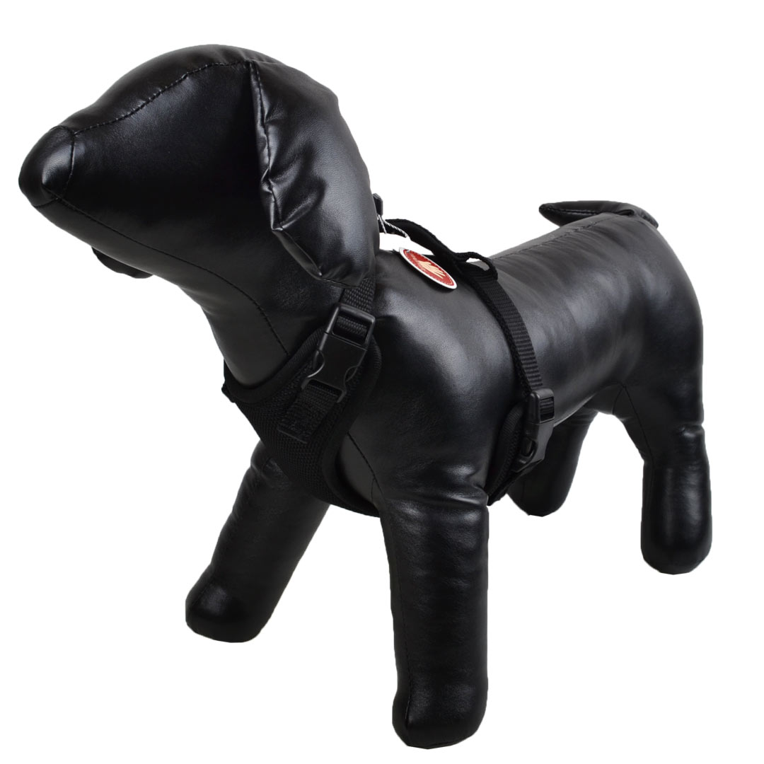 GogiPet® mehka oprsnica za psa - črna