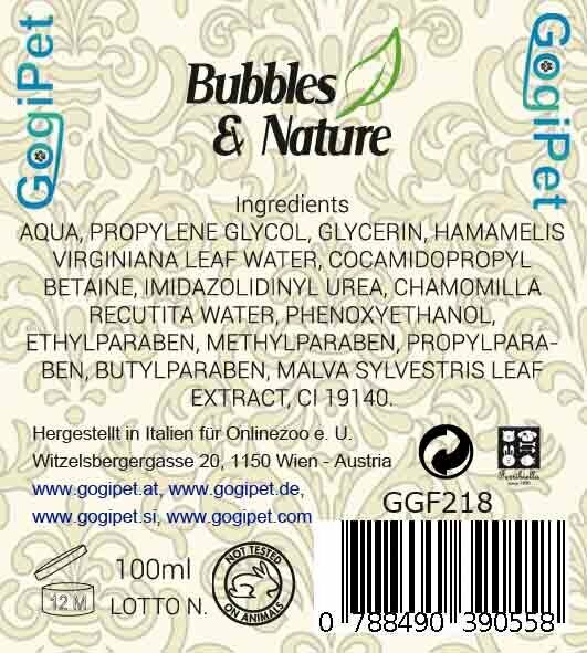 Bubbles & Nature losjon za nego oči