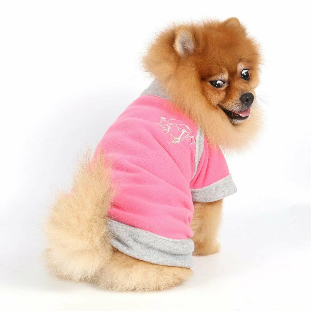 Zimski pulover "Roza Tiger" - DoggyDolly W059