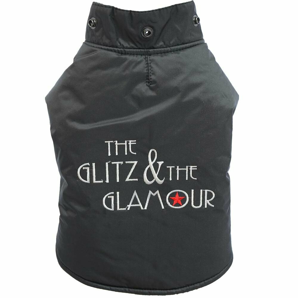 Glitz & Glamour razstavljiv komplet za pse - črn - Oblačila za pse