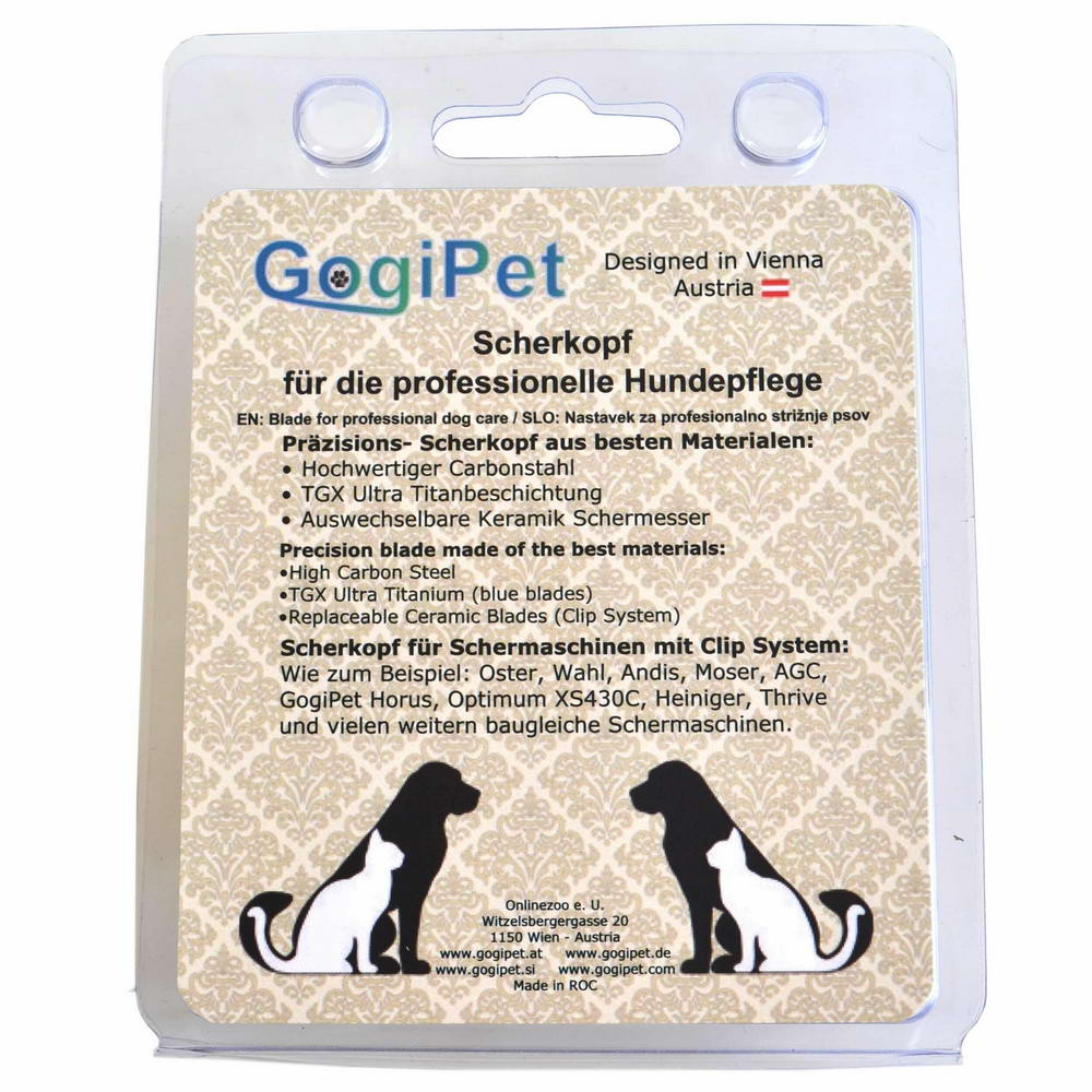 GogiPet Snap On nastavek Size 7F = 3 mm za profesionalno striženje psov
