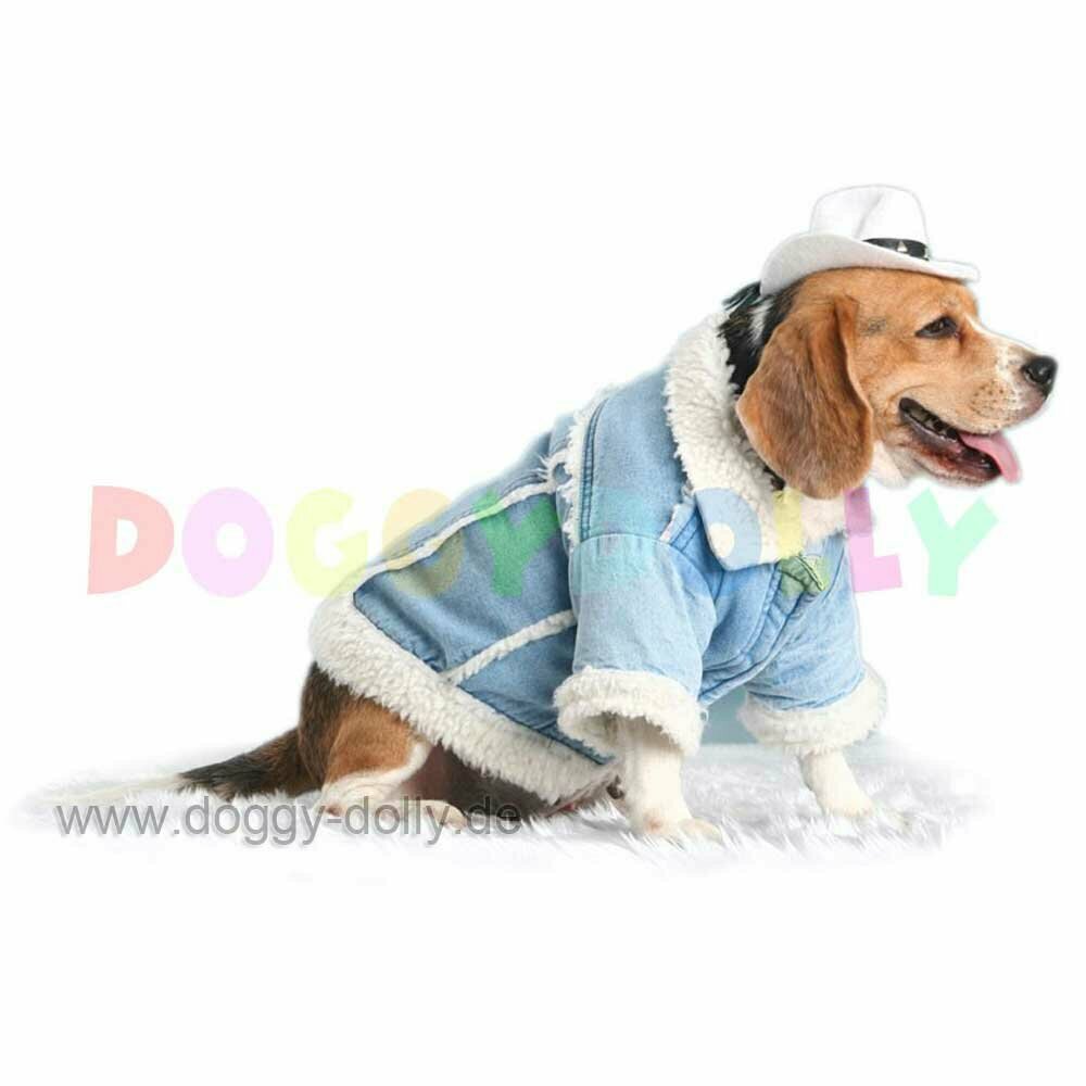 Zimska jakna za pse "Jeans"  - DoggyDolly topli zimski plašči za pse