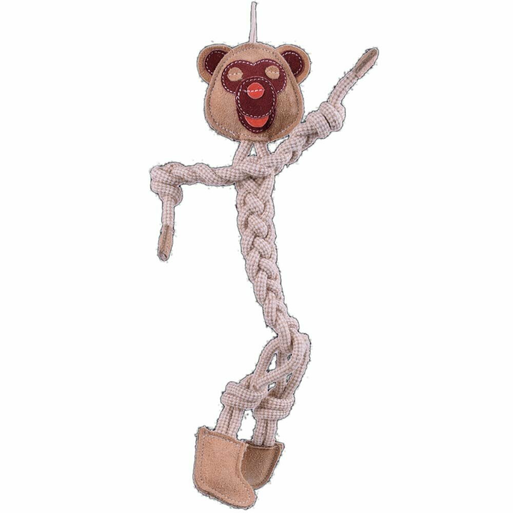 GogiPet® igrača za pse iz naravnih materialov "Opica"