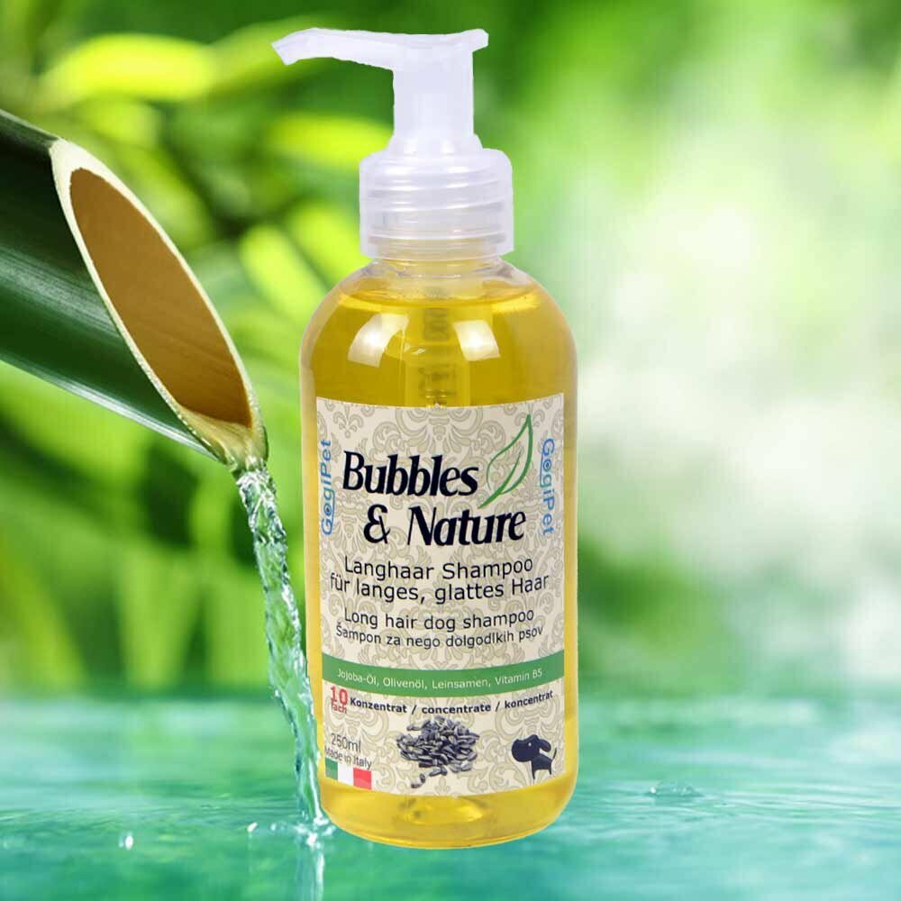Naravni šampon za dolgodlake pse