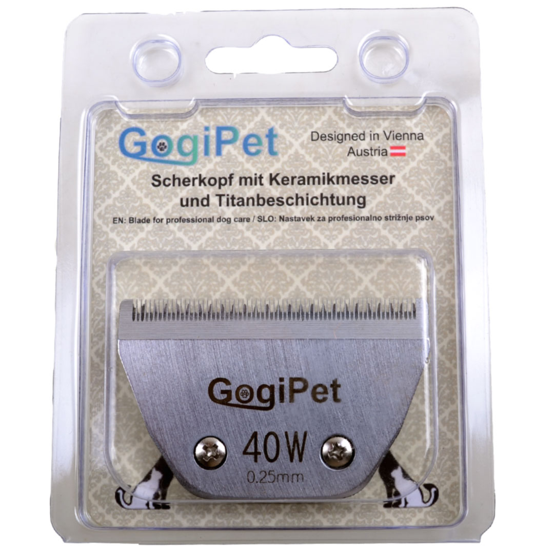 GogiPet širok Snap On nastavek Size 40W - 0,25 mm za strojčke za striženje psov