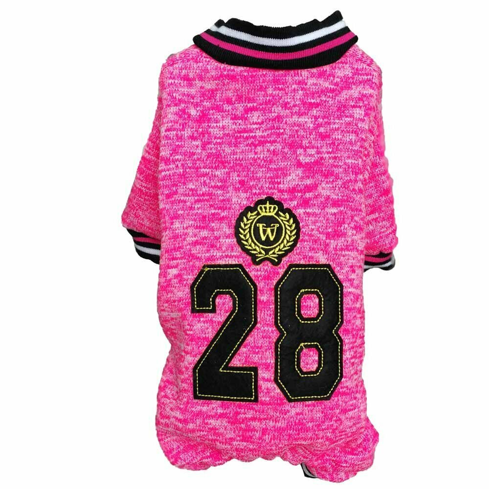 Športni komplet za psa "28" - pink barva, kolekcija GogiPet