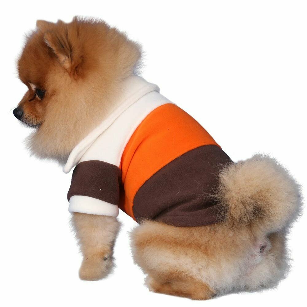 Sehr warmer Hundepullover aus Fleece DoggyDolly W005