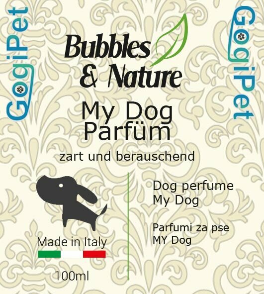 Negovalni parfum za pse My Dog iz kolekcije Bubbles & Nature
