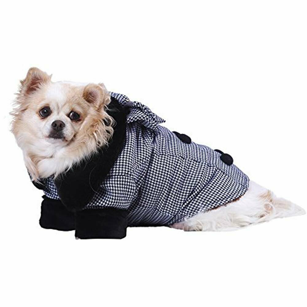  Klasik Style jakna za pse - črna - DoggyDolly
