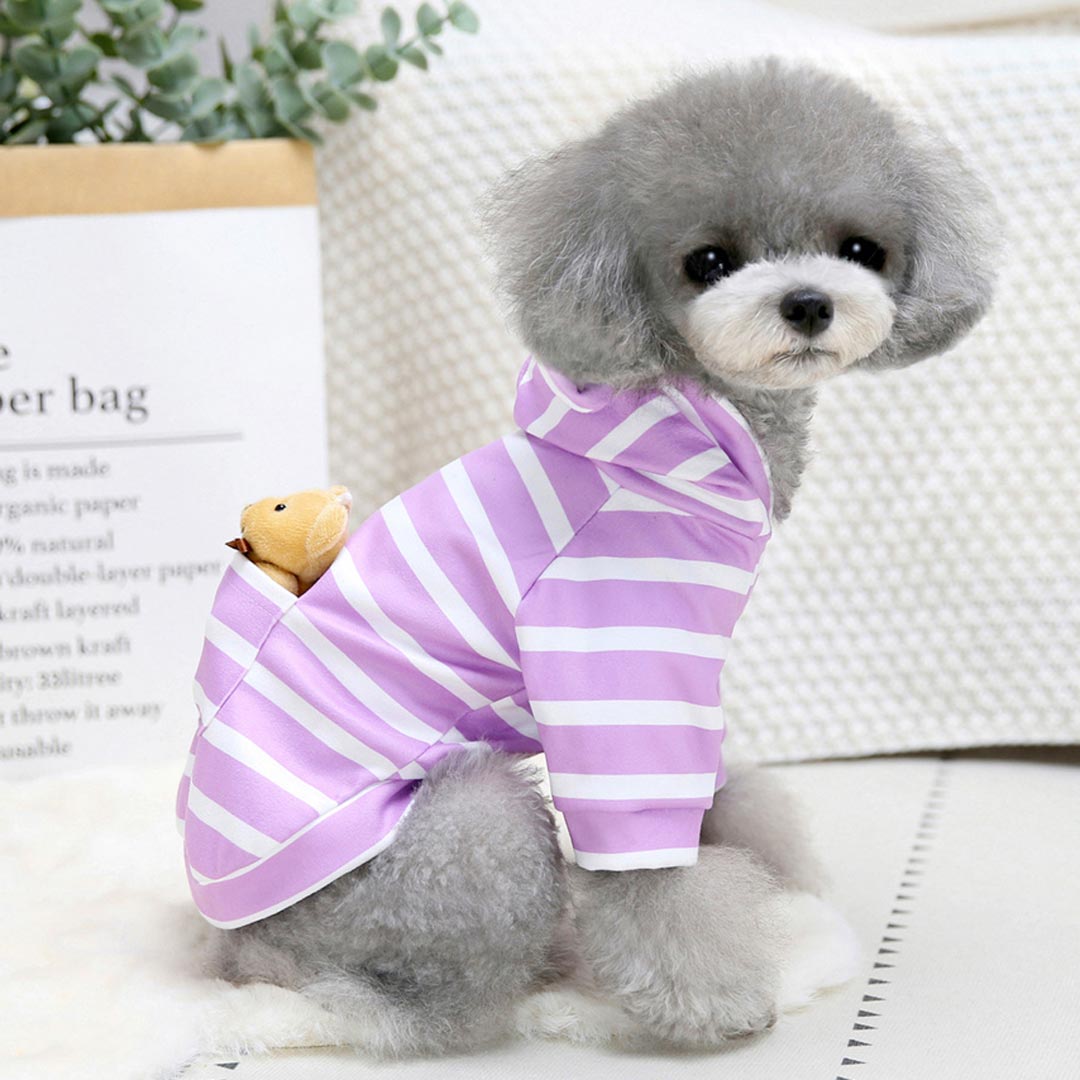 Pulover za psa "Teddybär" - pink barva