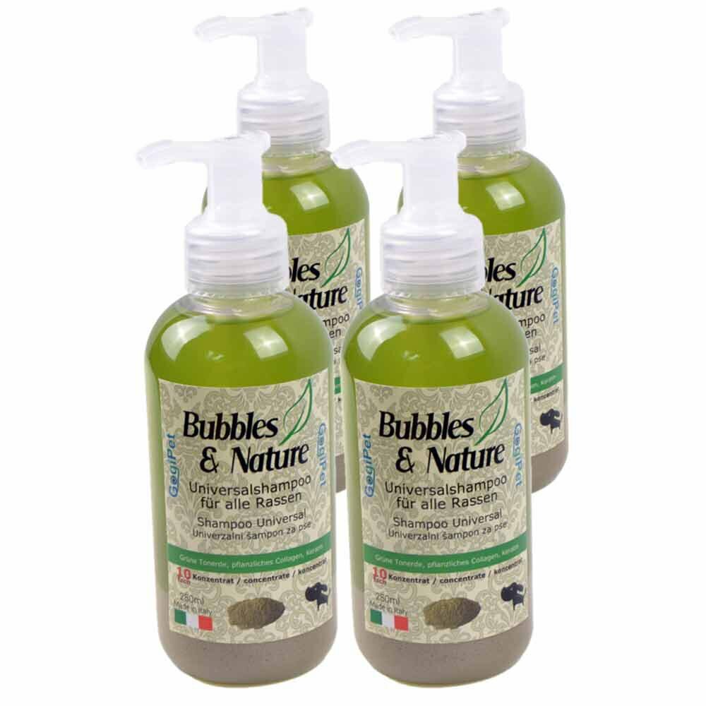 Univerzalni šampon za pse Bubbles & Nature - 4 x 250 ml 