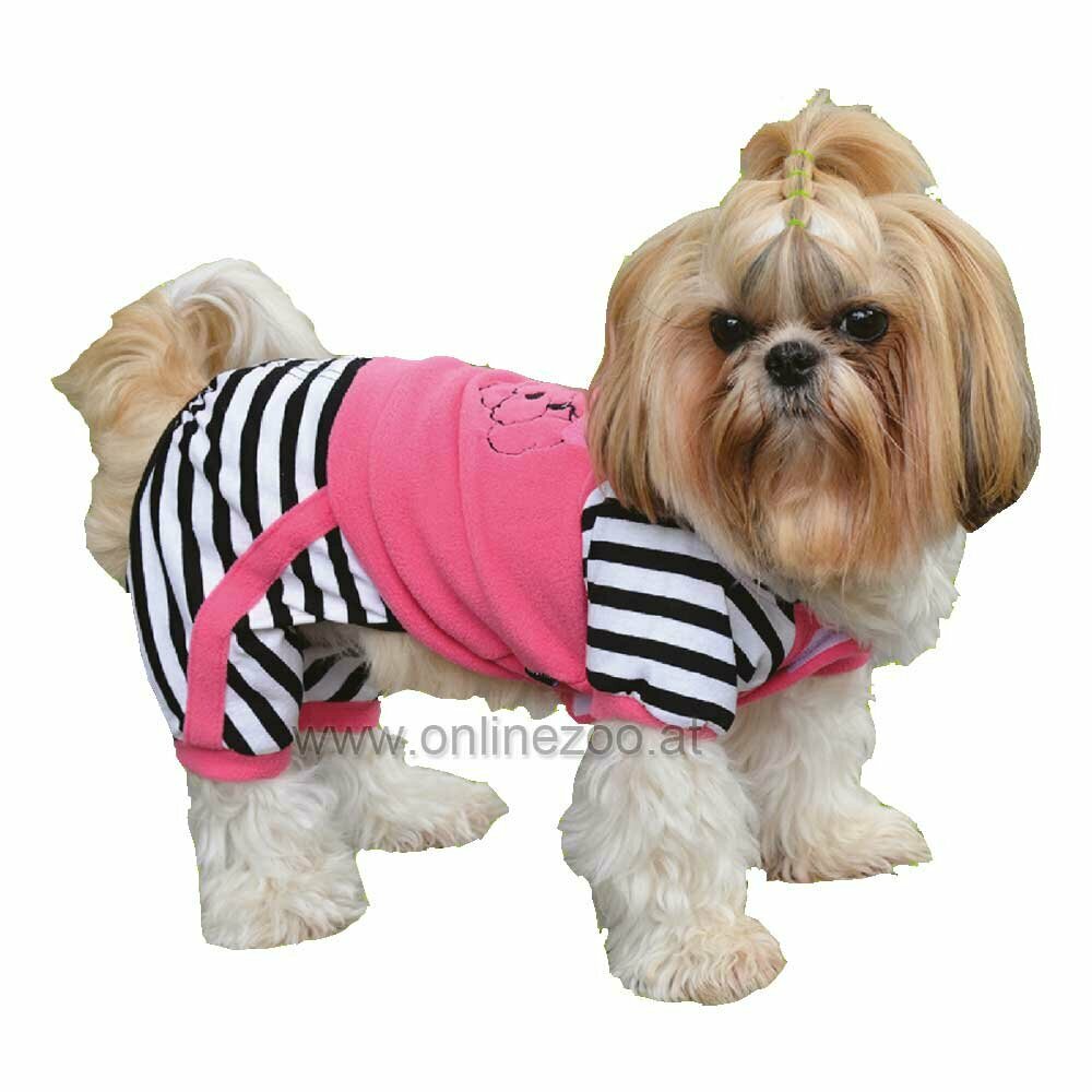 Candy komplet za pasje dame - pink oblačila za pse