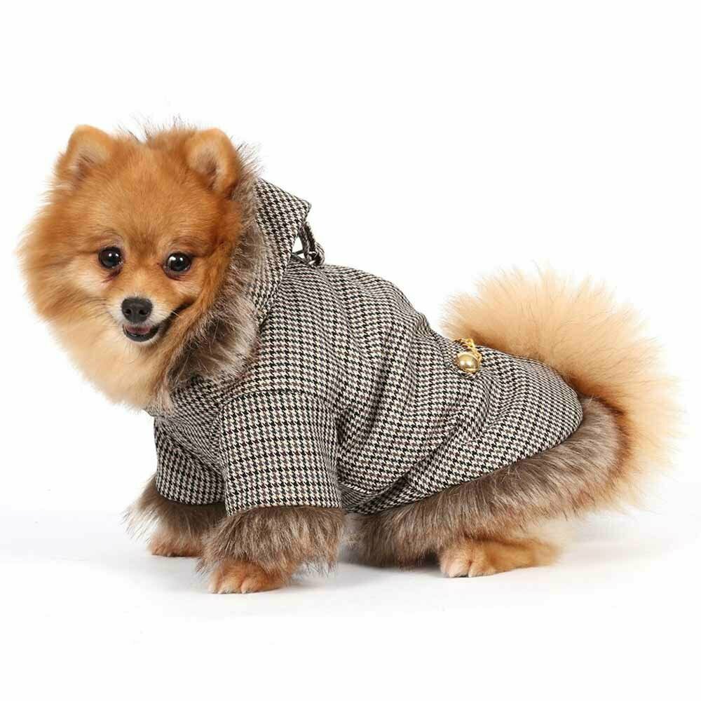 Shinori rjava jakna za pse DoggyDolly