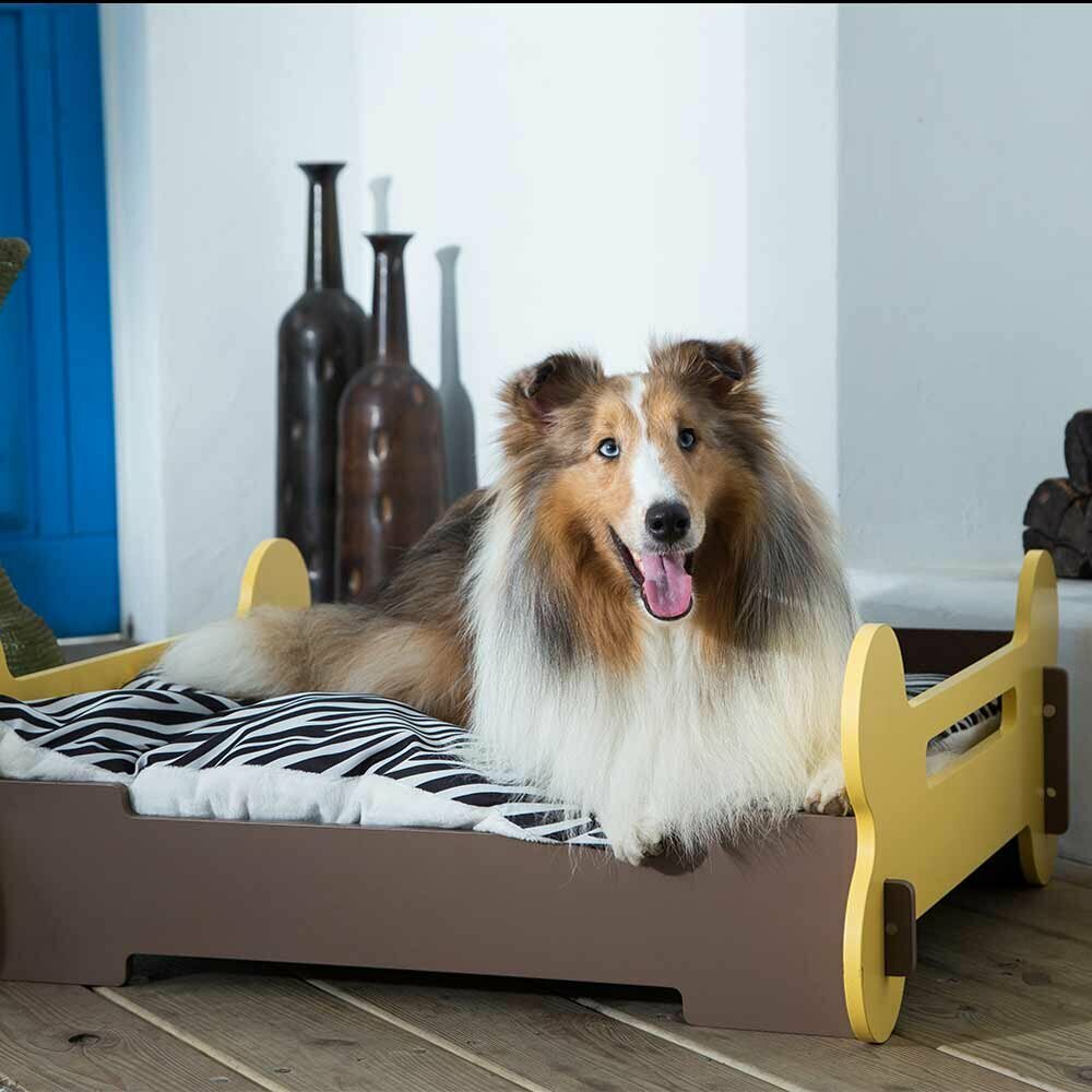 Postelje za pse do teže 12 kg - izdelano iz lesa