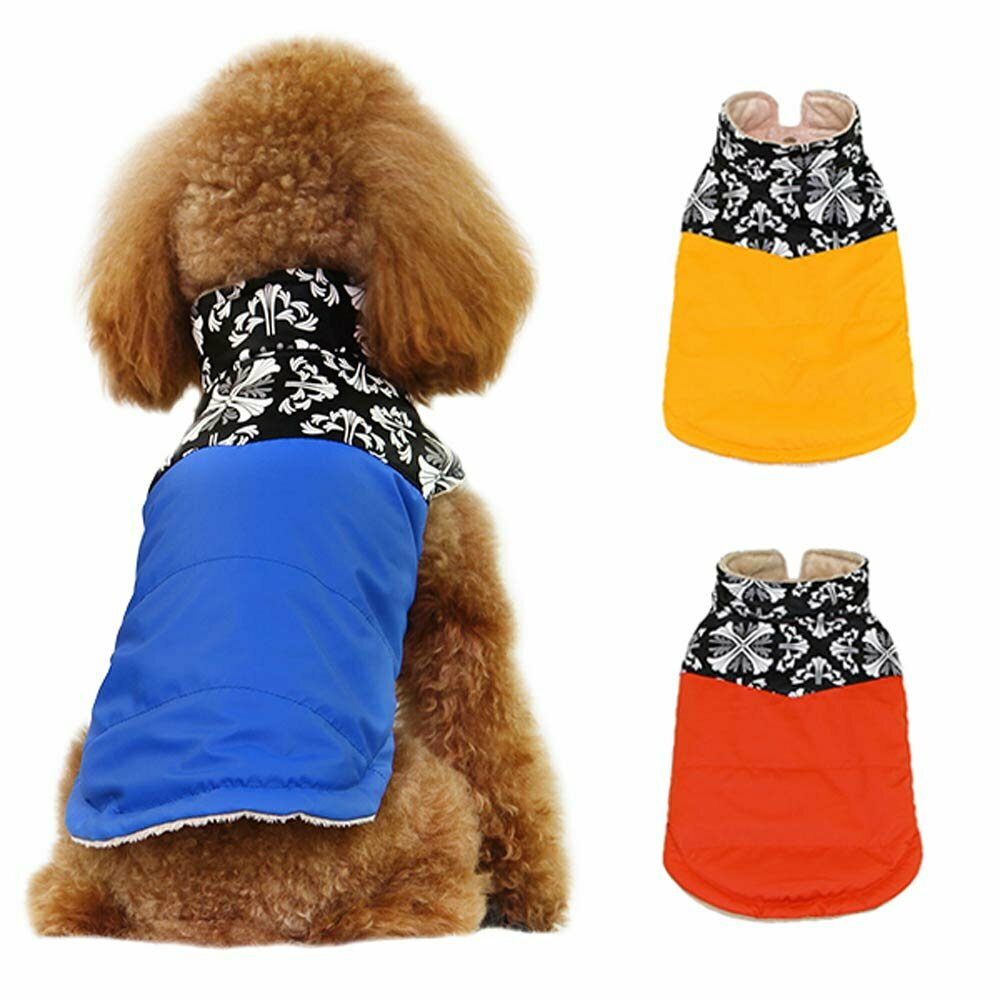 GogiPet kolekcija - oranžna jakna za pse "Nancy"