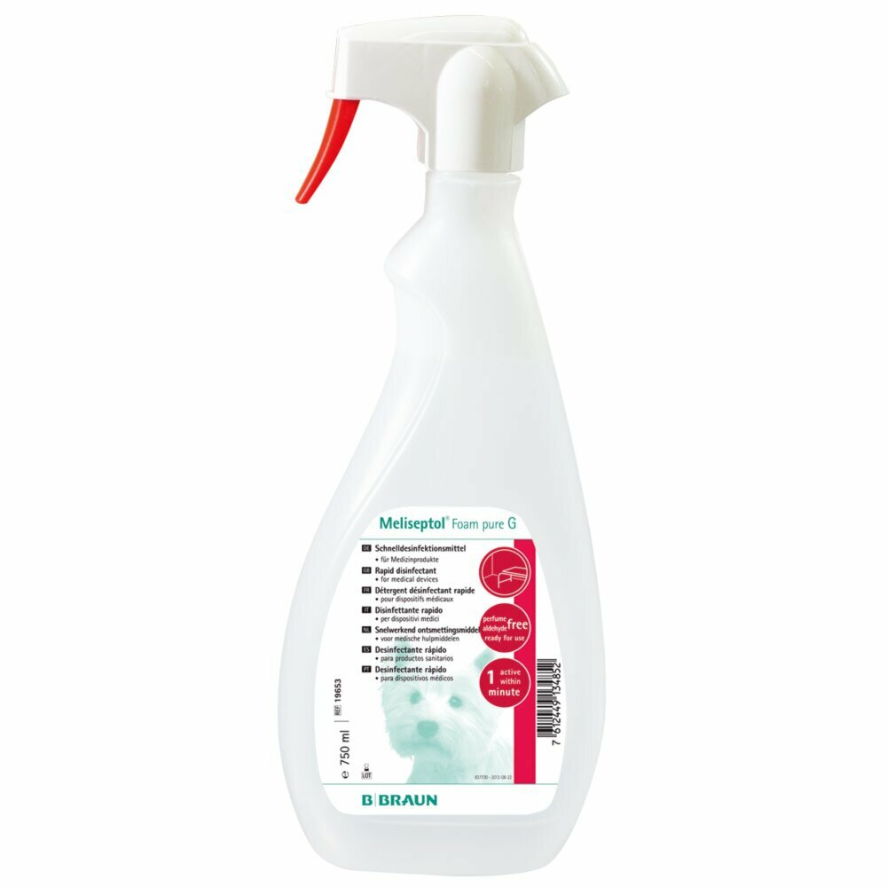 Aesculap Meliseptol Foam Pure - dezinfekcijsko sredstvo za salone