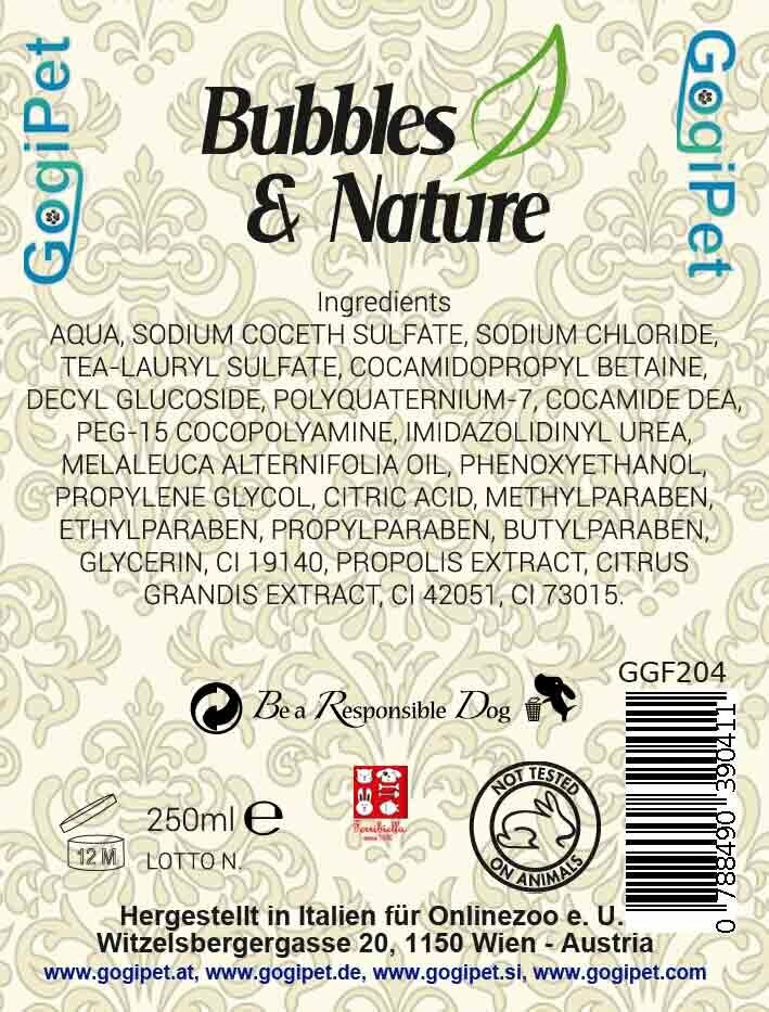 GogiPet Bubbles & Nature kozmetika za pse
