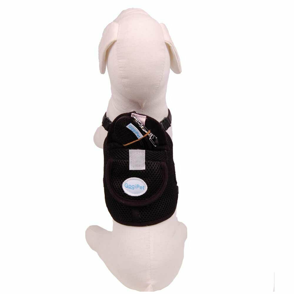 GogiPet® oprsnica z nahrbtnikom za pse L