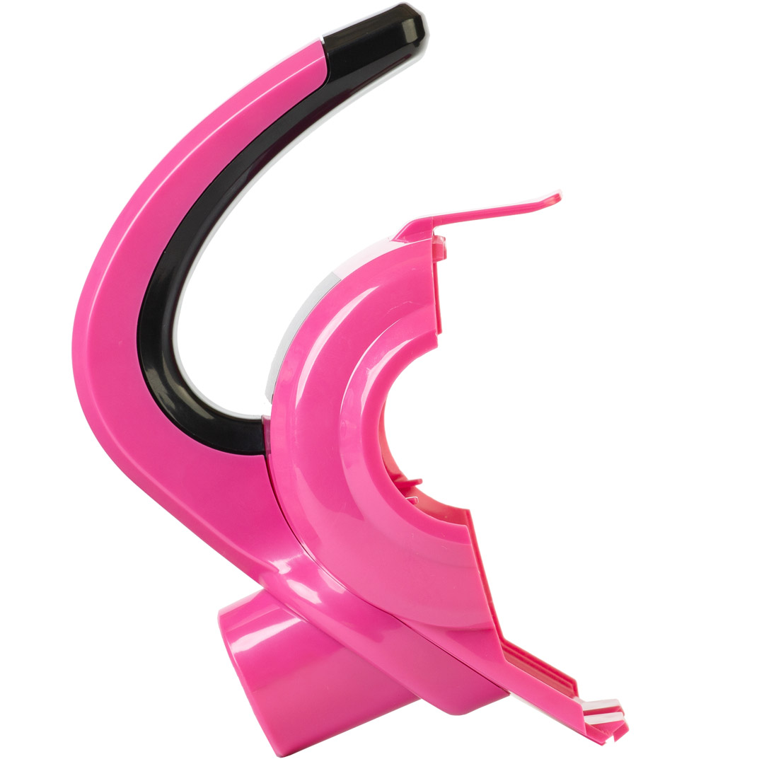 Ergonomsko oblikovana, avtomatična krtača za pse in mačke DP Auto Dog Brush Petite - pink barva