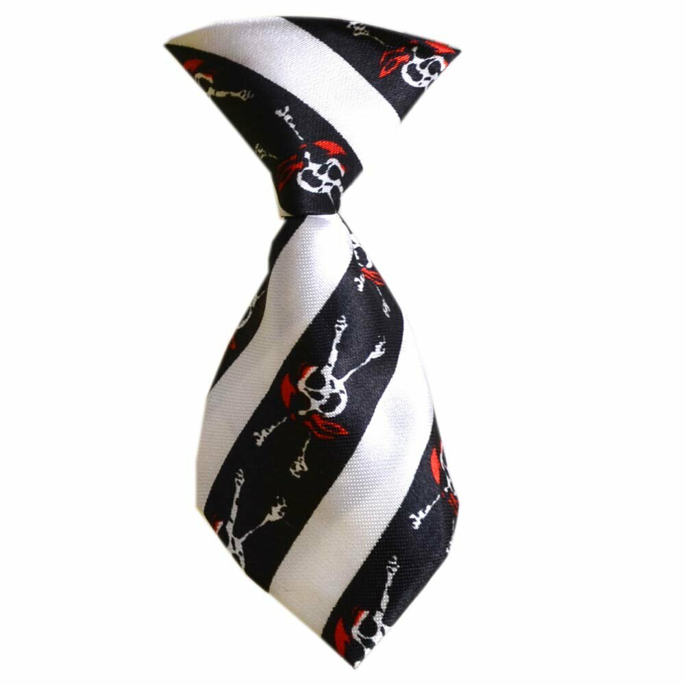 GogiPet kravata za pse "Jack" - črni vzorec