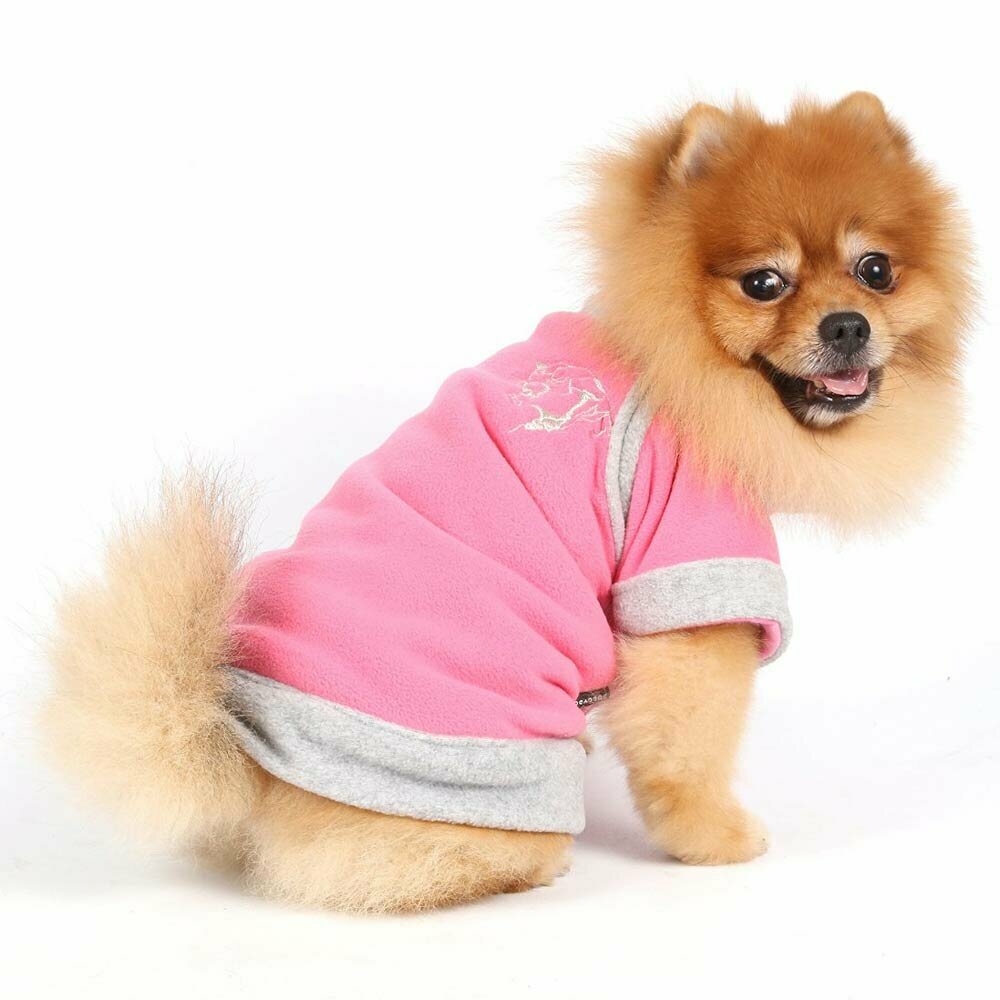 Zimski pulover "Roza Tiger" - pink oblačila za pse