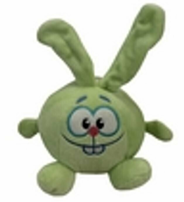 GogiPet plišasta igrača za psa Zeleni zajček - velikost 20 cm