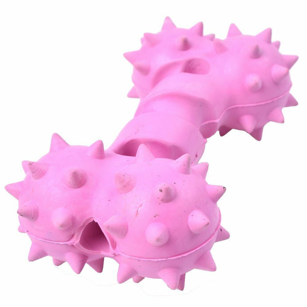 GogiPet igrača za čiščenje zob - pink kost
