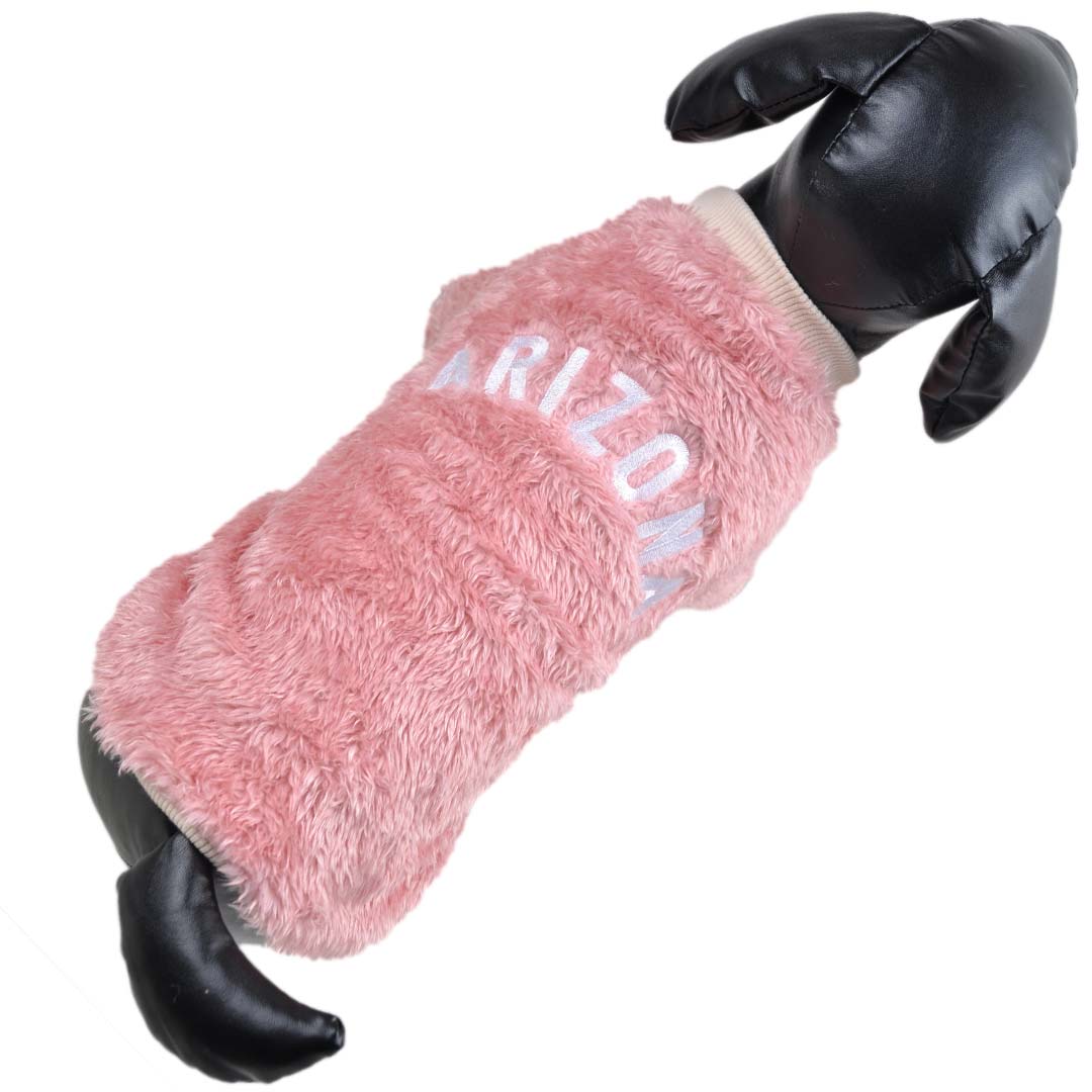 Zimski pulover za  pse "Arizona" - pink barva