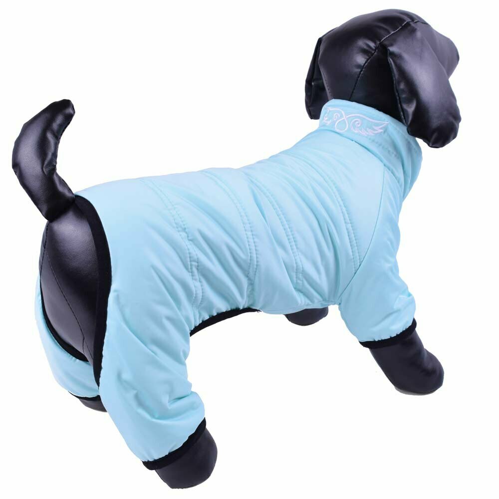 GogiPet zimski kombinezon za psa "Polar" - svetlo modra barva