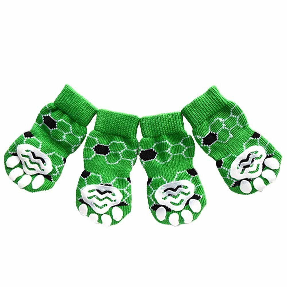GogiPet zaščitne nogavice za psa - zelena barva
