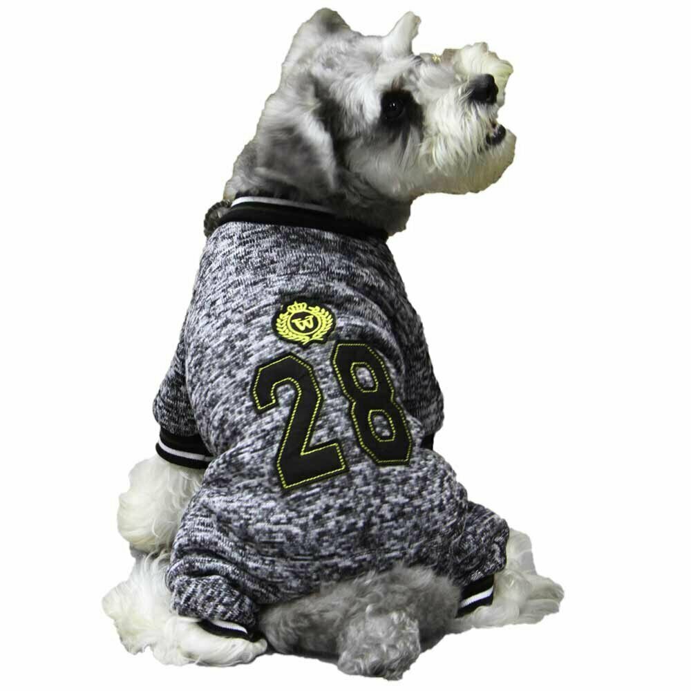 GogiPet športni komplet za psa "28" - črna barva