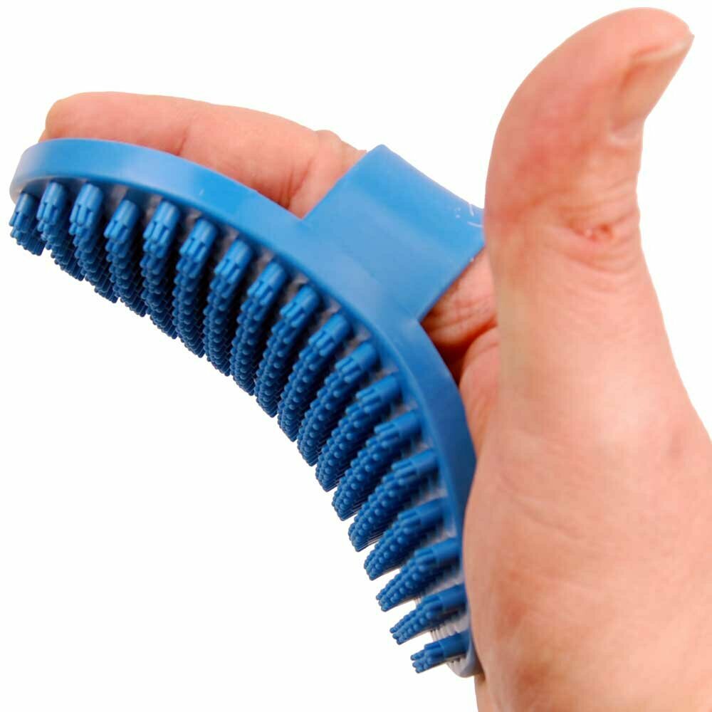 GogiPet gumijasta krtača za kratko dlako - uspešno odstrani odpadajočo dlako