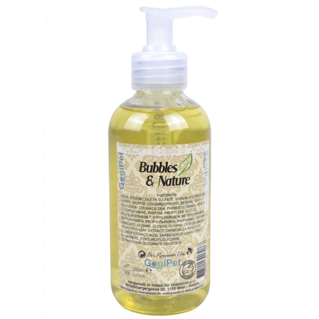 GogiPet Bubbles & Nature šampon za občutljive pse