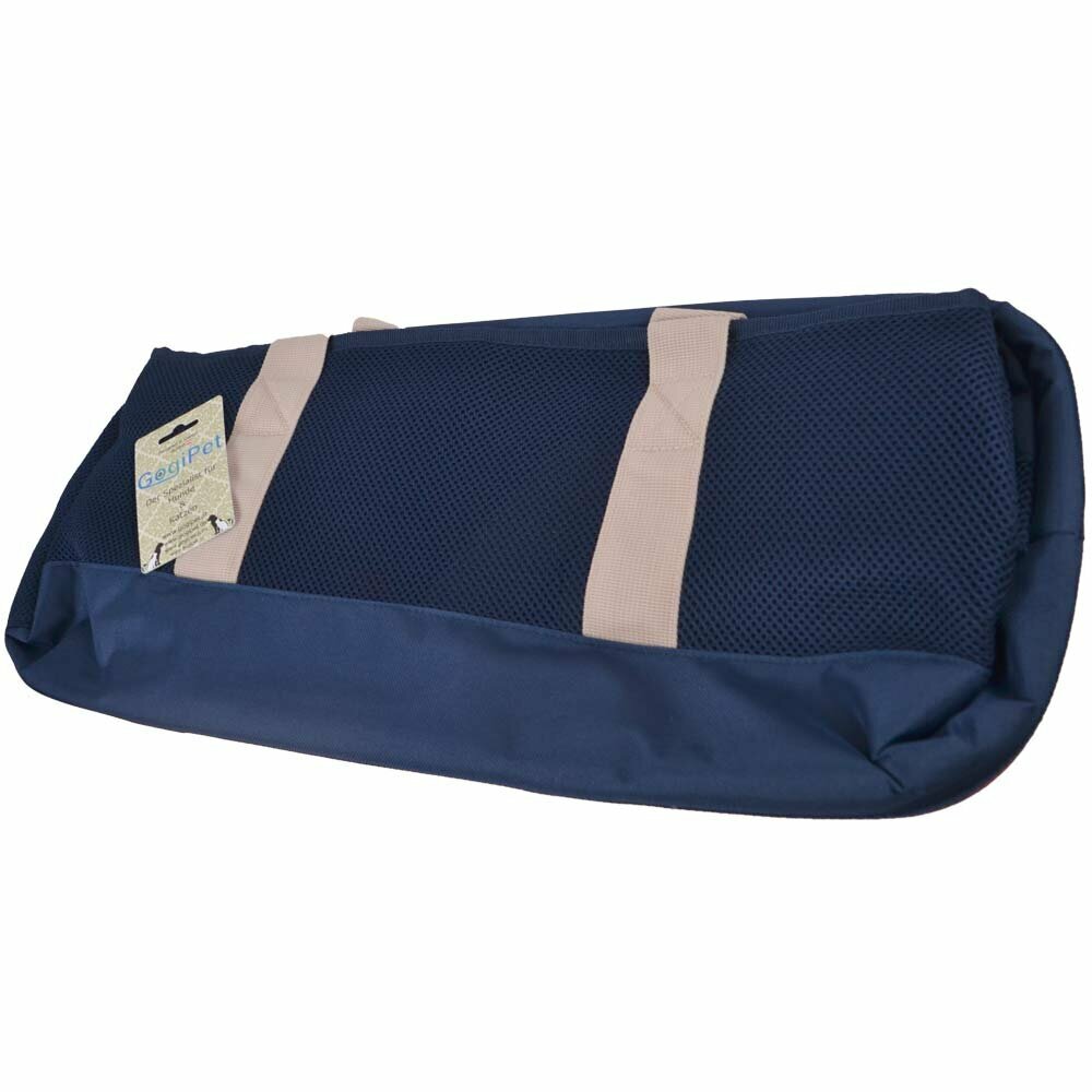 Zložljive torbe -  tekstilna torba za pse "Navy Blue"