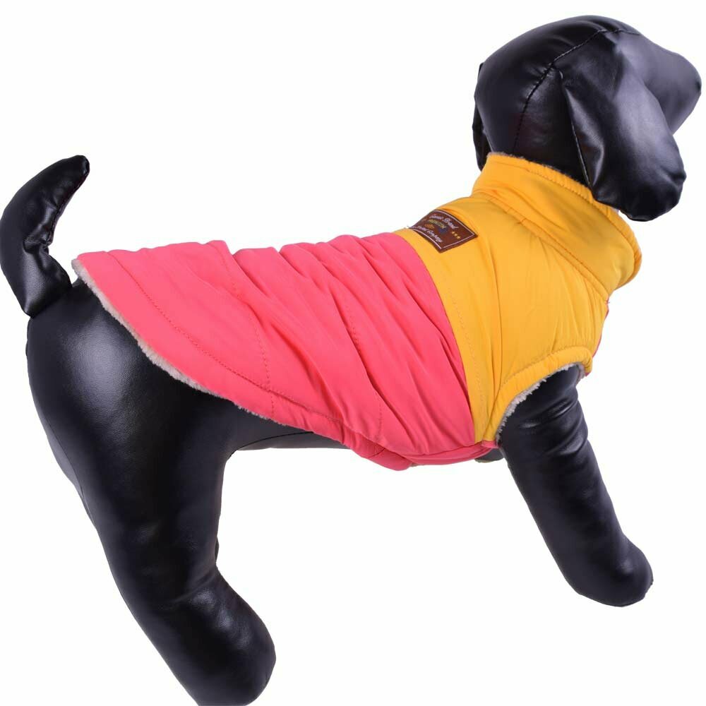 GogiPet Premium jakna za pse - rumena barva