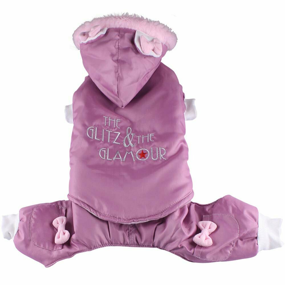 Glitz & Glamour razstavljiv kGlitz & Glamour pink oblačila za pseomplet za pse - pink