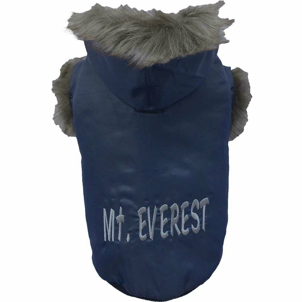 Zimska bunda za pse "Mt. Everest" - modra barva