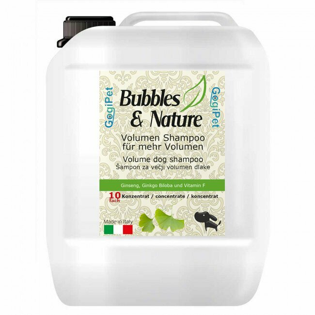 Bubbles & Nature salonski volumenski šampon za pse GogiPet - 5 litrski kanister