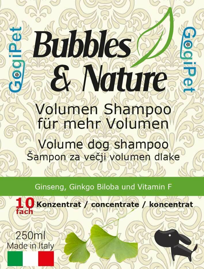Naravni volumenski šampon za pse GogiPet