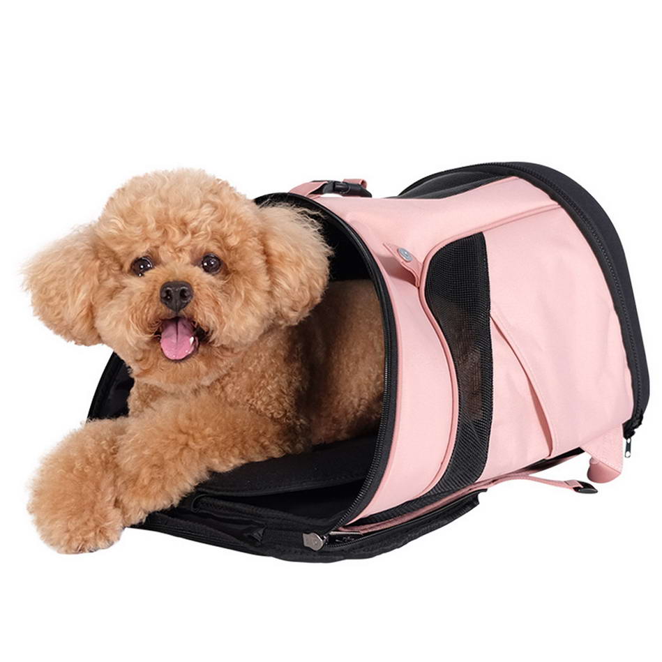 Multifunkcijski nahrbtnik za pse se lahko uporabi kot ležišče ali torba