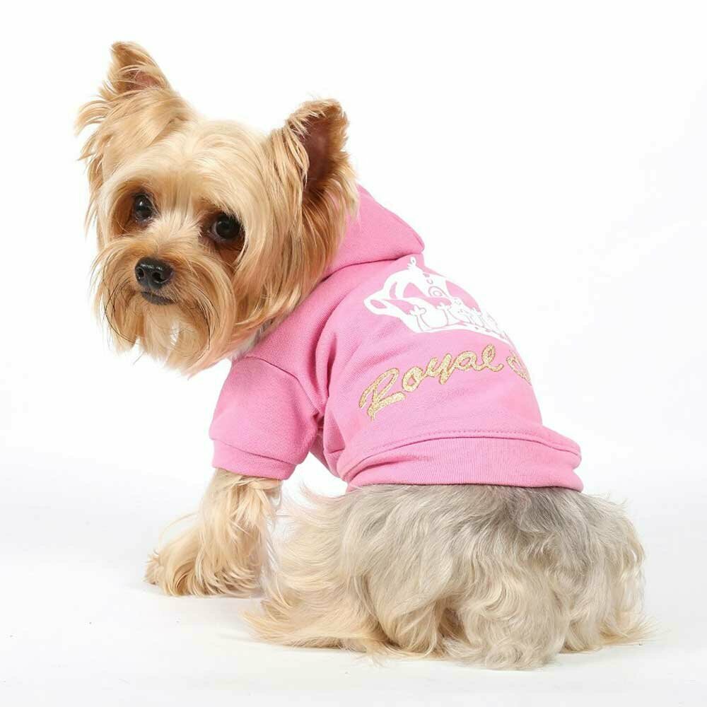 Pulover za pse "Super Star" - pink barva