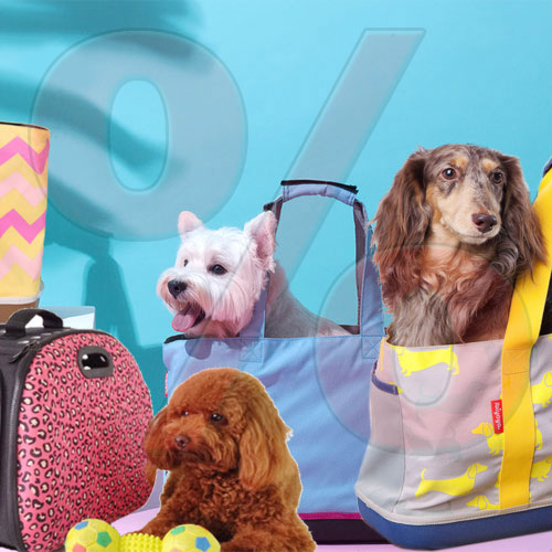 Promocije torb za pse, vozičkov za pse in nahrbtnikov za pse
