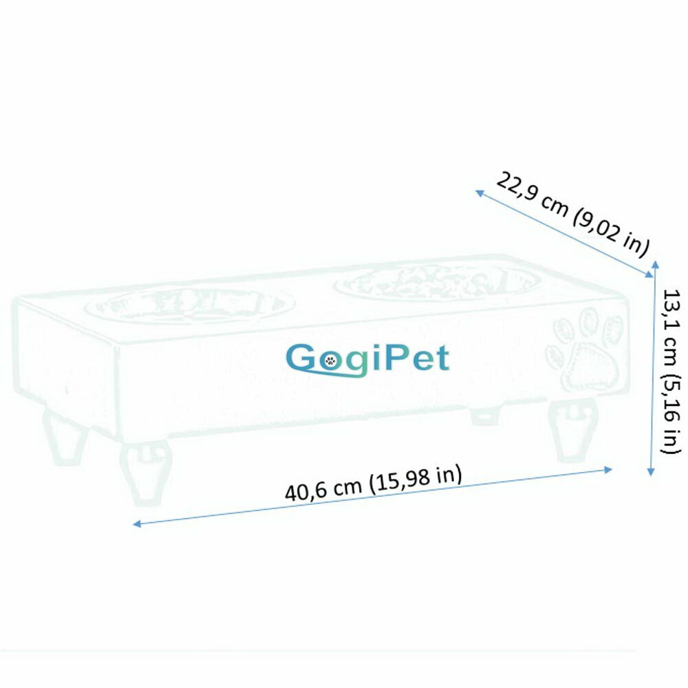 Mere GogiPet ® posode za hranjenje psov