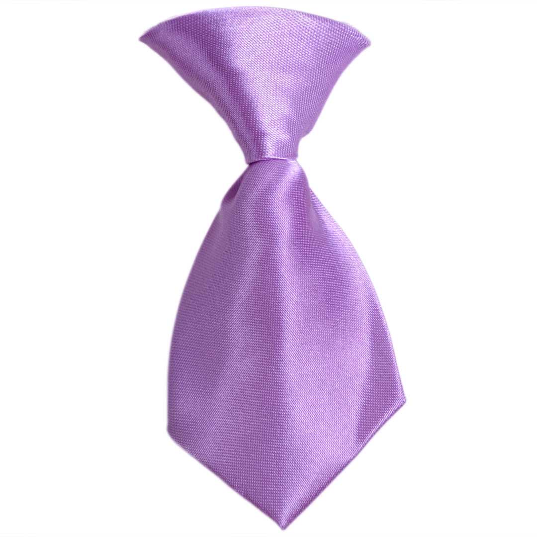 Svetlo vijolična kravata za pse "Lavendel" za posebne priložnosti