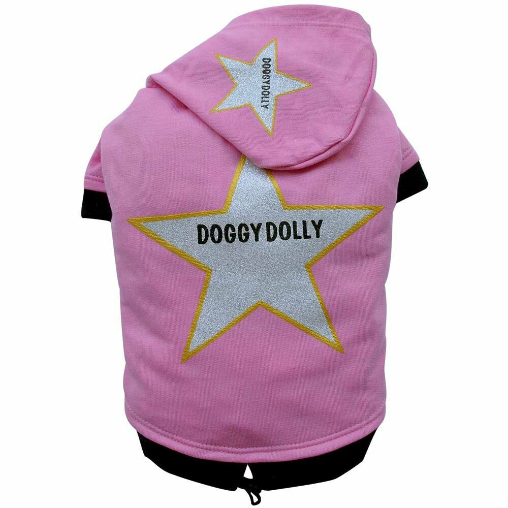 Pulover za pse "Zvezda" - pink barva