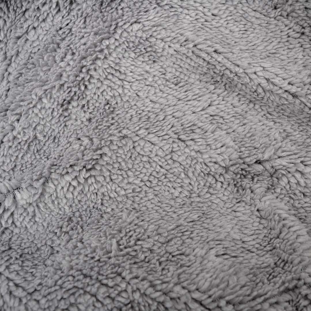 Topla podloga - zimski plašč za pse srebrne barve